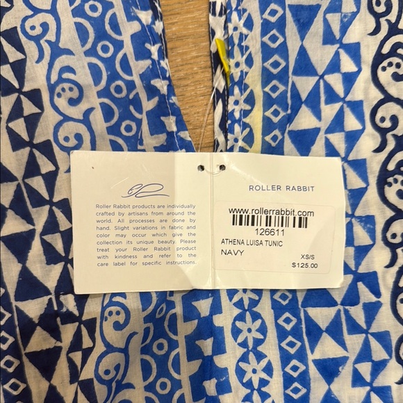 NWT Roller Rabbit Cover Up - Picture 2 of 6